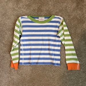 Hanna Andersson Long John Striped Pajama Top